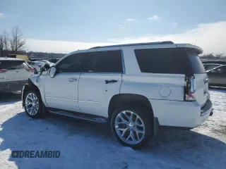 2017 GMC Yukon Denali with VIN 1GKS2CKJXHR168346, listed as a Copart auction lot 45666185 with 165,293 mi miles and Salvage Title. Bid and sale history available at carsss.com. Image 2.