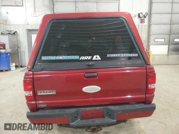 2009 Ford Ranger XL with VIN 1FTZR15E99PA34515, listed as a Copart auction lot 51680375 with 86,477 mi miles and Clean Title. Bid and sale history available at carsss.com. Image 6.