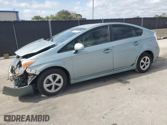 2015 Toyota Prius Four with VIN JTDKN3DU4F1887873, listed as a Copart auction lot 54273525 with 90,833 mi miles and Non Repairable. Bid and sale history available at carsss.com. Image 1.