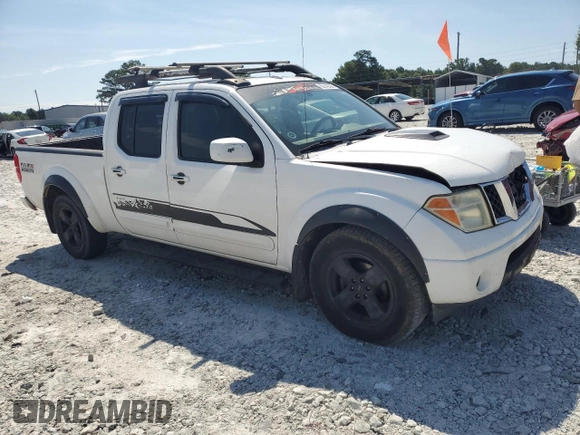 2007 Nissan Frontier SE with VIN 1N6AD09U97C464179, listed as a Copart auction lot 62142395 with 294,908 mi miles and Salvage title. Bid and sale history available at DreamBid. Image 4.