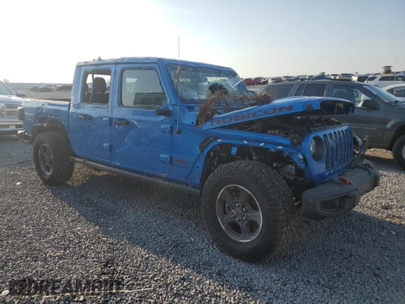 2021 Jeep Gladiator Rubicon z VIN 1C6JJTBGXML551111, wystawiony jako Copart lot #52538935 z przebiegiem Nie podano mil oraz Szkoda całkowita • Salvage title. Historia ofert i sprzedaży dostępna na DreamBid. Obrazek 4.