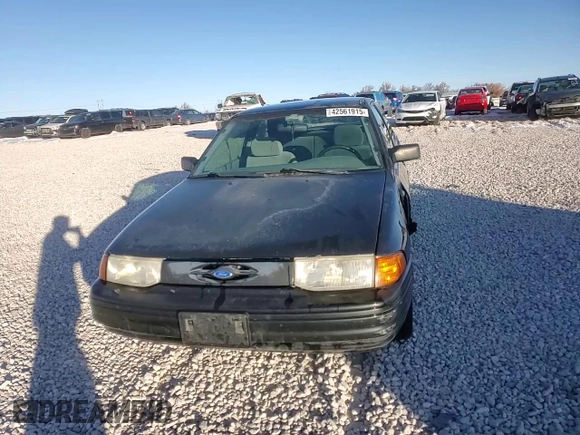 1995 Ford Escort z VIN 1FASP11J8SW175507, wystawiony jako Copart lot #42561915 z przebiegiem 153 495 mil mil oraz Czysty tytuł • Clean title. Historia ofert i sprzedaży dostępna na DreamBid. Obrazek 10.