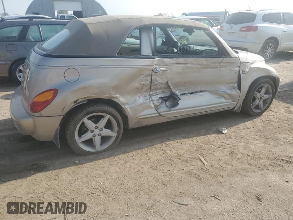 2005 Chrysler PT Cruiser GT with VIN 3C3AY75S95T337782, listed as a Copart auction lot 60200705 with 109,931 mi miles and Salvage title. Bid and sale history available at DreamBid. Image 3.