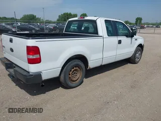 2008 Ford F-150 XL with VIN 1FTPX12V08FC27822, listed as a IAAI auction lot 42259326 with 83,683 mi miles and . Bid and sale history available at DreamBid. Image 4.