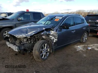 2011 Infiniti EX Journey with VIN JN1AJ0HRXBM850365, listed as a Copart auction lot 88658065 with Not Provided miles and Salvage Title. Bid and sale history available at carsss.com. Image 1.