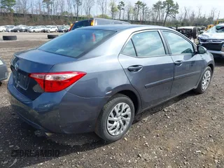 2019 Toyota Corolla L with VIN 2T1BURHEXKC161921, listed as a IAAI auction lot 42054835 with 41,172 mi miles. Bid and sale history available at carsss.com. Image 4.
