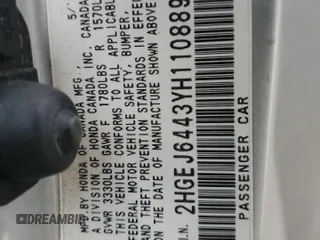 2000 Honda Civic DX z VIN 2HGEJ6443YH110889, wystawiony jako Copart lot #59706655 z przebiegiem 42 202 mil mil oraz Szkoda całkowita • Salvage title. Historia ofert i sprzedaży dostępna na DreamBid. Obrazek 12.