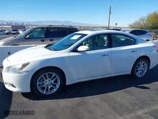 2009 Nissan Maxima 3.5 S with VIN 1N4AA51E09C830987, listed as a IAAI auction lot 41385239 with 111,304 mi miles. Bid and sale history available at carsss.com. Image 13.