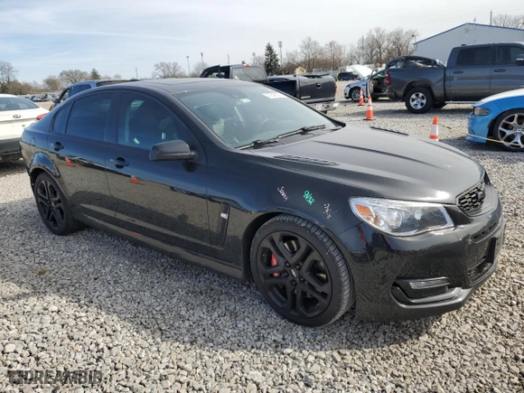 2016 Chevrolet SS with VIN 6G3F15RW3GL204718, listed as a Copart auction lot 47848035 with 45,890 mi miles and Salvage Title. Bid and sale history available at carsss.com. Image 4.