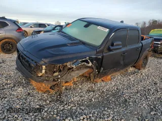 2019 Ram 1500 Rebel with VIN 1C6RRELT2KN724222, listed as a Copart auction lot 43284805 with 107,042 mi miles and Salvage title. Bid and sale history available at DreamBid. Image 1.