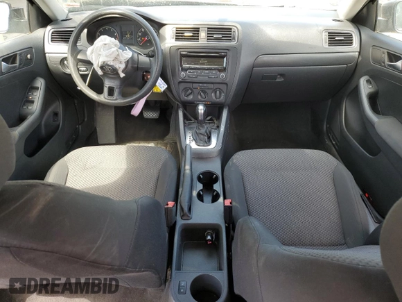 2012 Volkswagen Jetta S with VIN 3VW2K7AJXCM473938, listed as a Copart auction lot 53061685 with 87,881 mi miles and Salvage title. Bid and sale history available at DreamBid. Image 8.