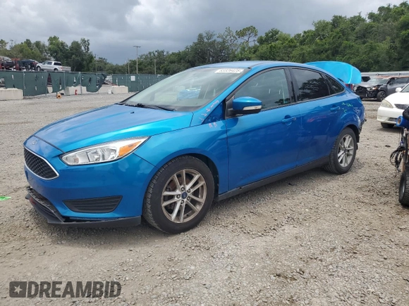2016 Ford Focus SE z VIN 1FADP3F21GL386580, wystawiony jako Copart lot #63326425 z przebiegiem 82 139 mil mil oraz Szkoda całkowita • Salvage title. Historia ofert i sprzedaży dostępna na DreamBid. Obrazek 1.