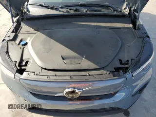 2023 Volvo C40 Recharge Pure Electric Ultimate with VIN YV4ED3GM2P2026762, listed as a Copart auction lot 63048654 with 9,875 mi miles and Salvage Title. Bid and sale history available at carsss.com. Image 11.