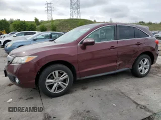 2013 Acura RDX Technology with VIN 5J8TB3H50DL010820, listed as a Copart auction lot 59372485 with 136,289 mi miles and Salvage title. Bid and sale history available at DreamBid. Image 1.