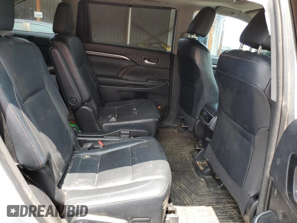 2015 Toyota Highlander Limited with VIN 5TDDKRFH6FS182578, listed as a Copart auction lot 59052505 with 137,881 mi miles and Salvage title. Bid and sale history available at DreamBid. Image 12.