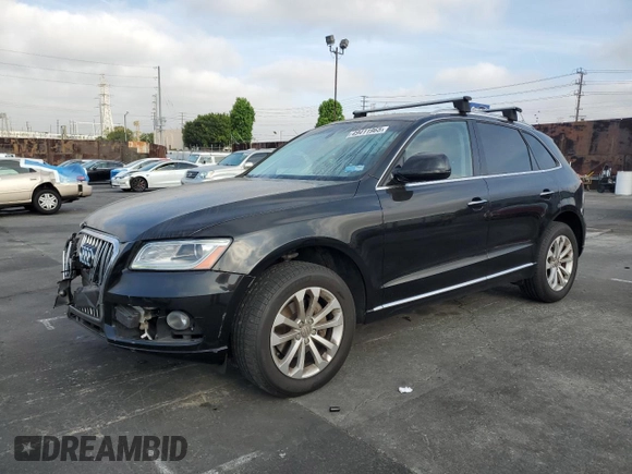2016 Audi Q5 Premium with VIN WA1C2AFPXGA127919, listed as a Copart auction lot 49411965 with 110,055 mi miles and Salvage title. Bid and sale history available at DreamBid. Image 1.