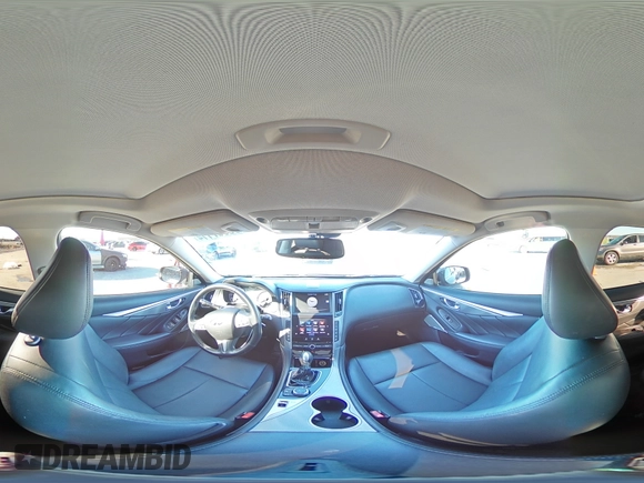 2017 Infiniti Q50 Signature Edition with VIN JN1EV7AP3HM735784, listed as a Copart auction lot 85597114 with 119,249 mi miles and Salvage Title. Bid and sale history available at DreamBid. Image 14.
