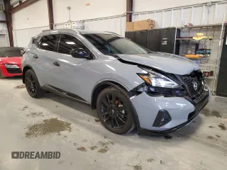 2023 Nissan Murano SV z VIN 5N1AZ2BS6PC131961, wystawiony jako Copart lot #84822304 z przebiegiem 16 813 mil mil oraz Szkoda całkowita • Salvage title. Historia ofert i sprzedaży dostępna na DreamBid. Obrazek 4.