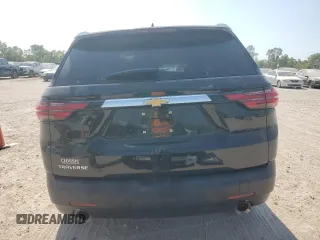 2022 Chevrolet Traverse LS with VIN 1GNERFKW1NJ101766, listed as a Copart auction lot 68106834 with 15,594 mi miles and Salvage Title. Bid and sale history available at carsss.com. Image 6.