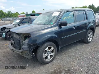2013 Honda Pilot EX-L with VIN 5FNYF4H61DB024199, listed as a IAAI auction lot 42663791 with 176,294 mi miles and . Bid and sale history available at DreamBid. Image 2.