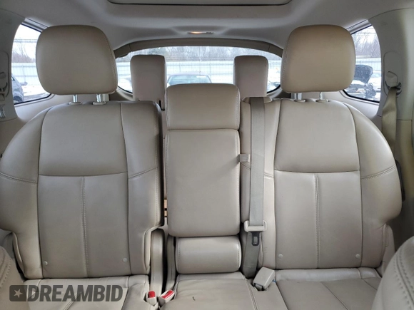 2013 Nissan Pathfinder Platinum with VIN 5N1AR2MM5DC621575, listed as a Copart auction lot 41856495 with 143,227 mi miles and Salvage Title. Bid and sale history available at carsss.com. Image 10.