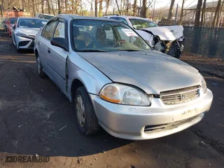 1996 Honda Civic LX "O" w/Air with VIN 2HGEJ6675TH506726, listed as a IAAI auction lot 41502910 with 250,045 mi miles. Bid and sale history available at carsss.com. Image 1.