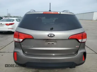 2014 Kia Sorento LX with VIN 5XYKT4A74EG515183, listed as a Copart auction lot 45332975 with 126,082 mi miles and Salvage Title. Bid and sale history available at carsss.com. Image 6.