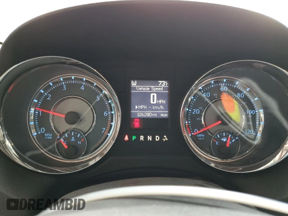 2016 Chrysler Town & Country Touring with VIN 2C4RC1BG7GR141596, listed as a Copart auction lot 53811085 with 126,280 mi miles and Clean Title. Bid and sale history available at DreamBid. Image 9.