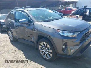 2020 Toyota RAV4 XLE Premium with VIN 2T3C1RFV3LW065281, listed as a IAAI auction lot 41756443 with 17,354 mi miles. Bid and sale history available at carsss.com. Image 1.