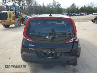2021 Kia Soul LX with VIN KNDJ23AU1M7762221, listed as a Copart auction lot 41817715 with 33,829 mi miles and Salvage Title. Bid and sale history available at carsss.com. Image 6.