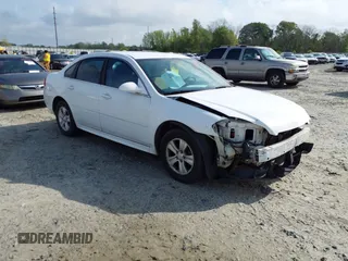 2012 Chevrolet Impala LS Retail with VIN 2G1WA5E35C1176700, listed as a IAAI auction lot 41921239 with 171,345 mi miles and . Bid and sale history available at DreamBid. Image 1.
