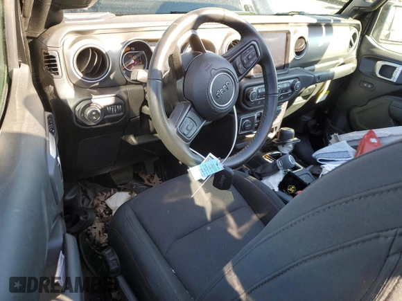 2022 Jeep Gladiator Willys с VIN 1C6JJTAM7NL179932, выставлен на аукционе Copart как лот 42287785 с пробегом 30 211 миль миль и Списание • Salvage title. История ставок и продаж доступна на DreamBid. Изображение 8.