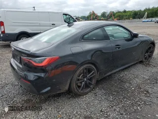 2022 BMW 4 Series 430i xDrive with VIN WBA73AP01NCJ51756, listed as a Copart auction lot 58590465 with Not provided miles and Salvage title. Bid and sale history available at DreamBid. Image 3.