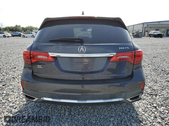 2019 Acura MDX w/Technology Pkg with VIN 5J8YD3H54KL011658, listed as a Copart auction lot 53853915 with 81,688 mi miles and Salvage Title. Bid and sale history available at carsss.com. Image 6.