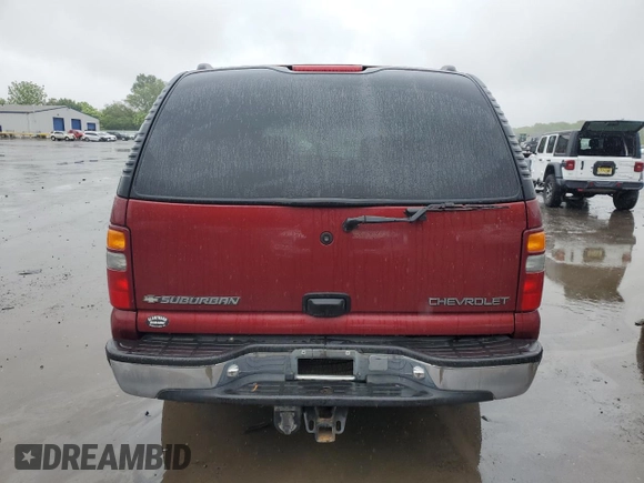 2001 Chevrolet Suburban LS z VIN 1GNFK16T21J183013, wystawiony jako Copart lot #57349135 z przebiegiem 91 139 mil mil oraz Szkoda całkowita • Salvage title. Historia ofert i sprzedaży dostępna na DreamBid. Obrazek 6.