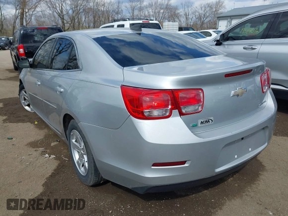 2016 Chevrolet Malibu Limited LS with VIN 1G11B5SA4GF106100, listed as a IAAI auction lot 41864861 with 114,319 mi miles. Bid and sale history available at carsss.com. Image 3.