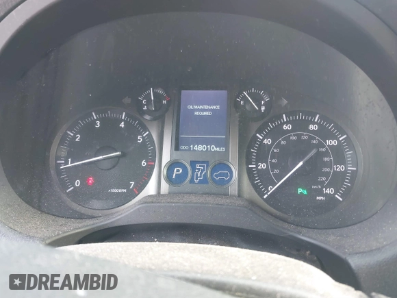2012 Lexus GX 460 with VIN JTJBM7FX4C5049393, listed as a IAAI auction lot 41315568 with 148,010 mi miles. Bid and sale history available at carsss.com. Image 7.
