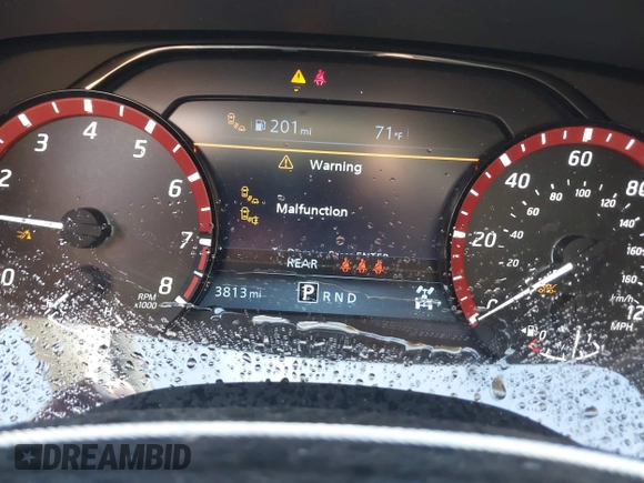 2024 Nissan Frontier SL with VIN 1N6ED1EK2RN656501, listed as a IAAI auction lot 42265453 with 3,813 mi miles and . Bid and sale history available at DreamBid. Image 7.