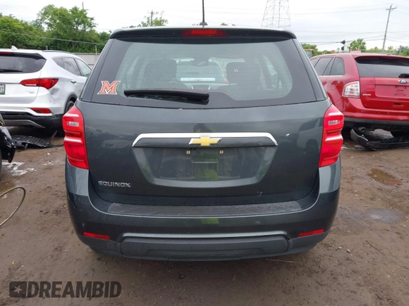 2017 Chevrolet Equinox LS z VIN 2GNALBEK4H1528438, wystawiony jako IAAI lot #42376091 z przebiegiem 105 781 mil mil oraz . Historia ofert i sprzedaży dostępna na DreamBid. Obrazek 16.