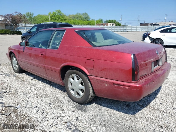 2000 Cadillac Eldorado Touring with VIN 1G6ET1295YB705393, listed as a Copart auction lot 54027884 with 79,793 mi miles and Clean Title. Bid and sale history available at carsss.com. Image 2.
