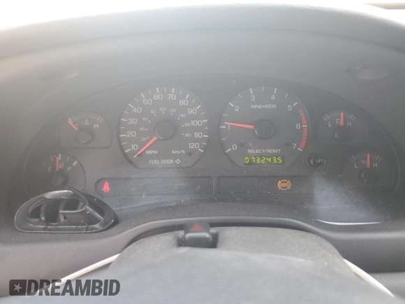 2004 Ford Mustang Deluxe with VIN 1FAFP446X4F219438, listed as a Copart auction lot 51493665 with 73,243 mi miles and Salvage Title. Bid and sale history available at carsss.com. Image 9.