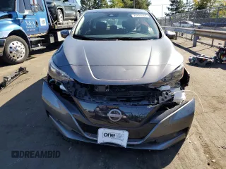 2025 Nissan LEAF S with VIN 1N4AZ1BV6SC557902, listed as a Copart auction lot 72631564 with 1,157 mi miles and Salvage Title. Bid and sale history available at carsss.com. Image 5.