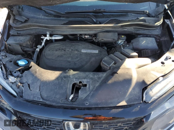 2020 Honda Passport EX-L z VIN 5FNYF8H54LB002310, wystawiony jako Copart lot #42425915 z przebiegiem 95 495 mil mil oraz Nie do naprawy • Non repairable. Historia ofert i sprzedaży dostępna na DreamBid. Obrazek 12.
