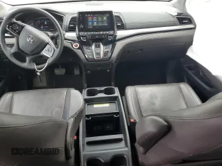 2019 Honda Odyssey Elite with VIN 5FNRL6H99KB013578, listed as a Copart auction lot 49246685 with 54,025 mi miles and Salvage title. Bid and sale history available at DreamBid. Image 8.
