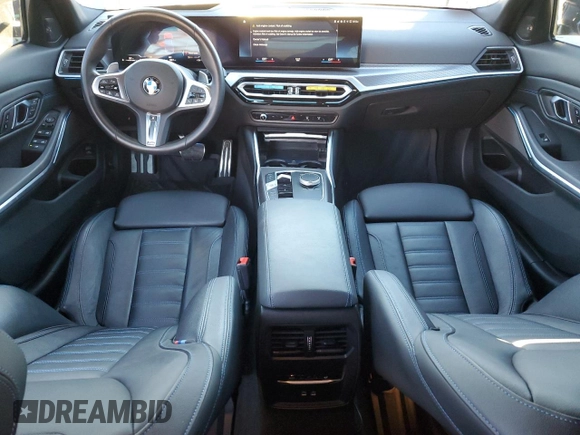 2024 BMW 3 Series M340i xDrive with VIN 3MW49FF00R8D93645, listed as a Copart auction lot 80304054 with 19,811 mi miles and Salvage Title. Bid and sale history available at carsss.com. Image 8.