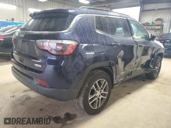 2020 Jeep Compass Latitude with VIN 3C4NJDBB2LT216688, listed as a Copart auction lot 72684474 with 99,763 mi miles and Salvage Title. Bid and sale history available at DreamBid. Image 3.