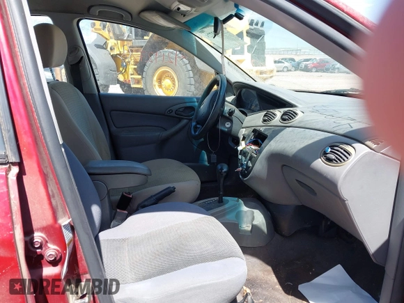2004 Ford Focus with VIN 1FAHP34314W143472, listed as a IAAI auction lot 42192728 with 206,234 mi miles and . Bid and sale history available at DreamBid. Image 5.