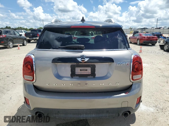 2018 MINI Countryman Cooper S with VIN WMZYT3C36J3D99260, listed as a Copart auction lot 68975224 with 39,292 mi miles and Non Repairable. Bid and sale history available at carsss.com. Image 6.