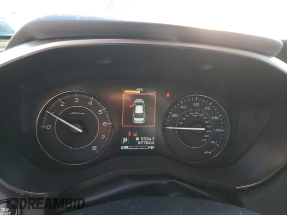 2019 Subaru Impreza Premium with VIN 4S3GKAD61K3612495, listed as a Copart auction lot 45700535 with 67,704 mi miles and Salvage title. Bid and sale history available at DreamBid. Image 9.