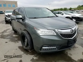 2014 Acura MDX Technology with VIN 5FRYD4H48EB027573, listed as a Copart auction lot 58791185 with 172,694 mi miles and Salvage title. Bid and sale history available at DreamBid. Image 14.
